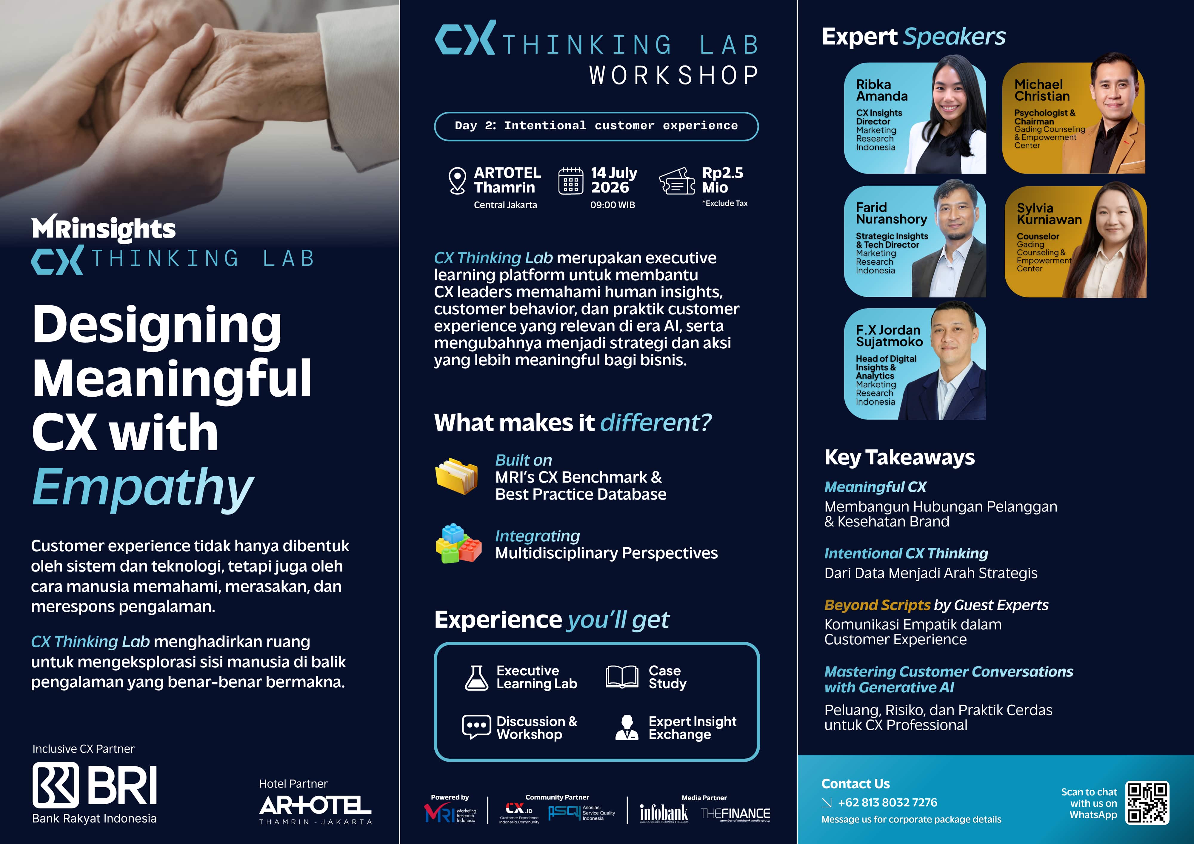MRInsights 2026 | CX Thinking Labs | Intentional Customer Experience