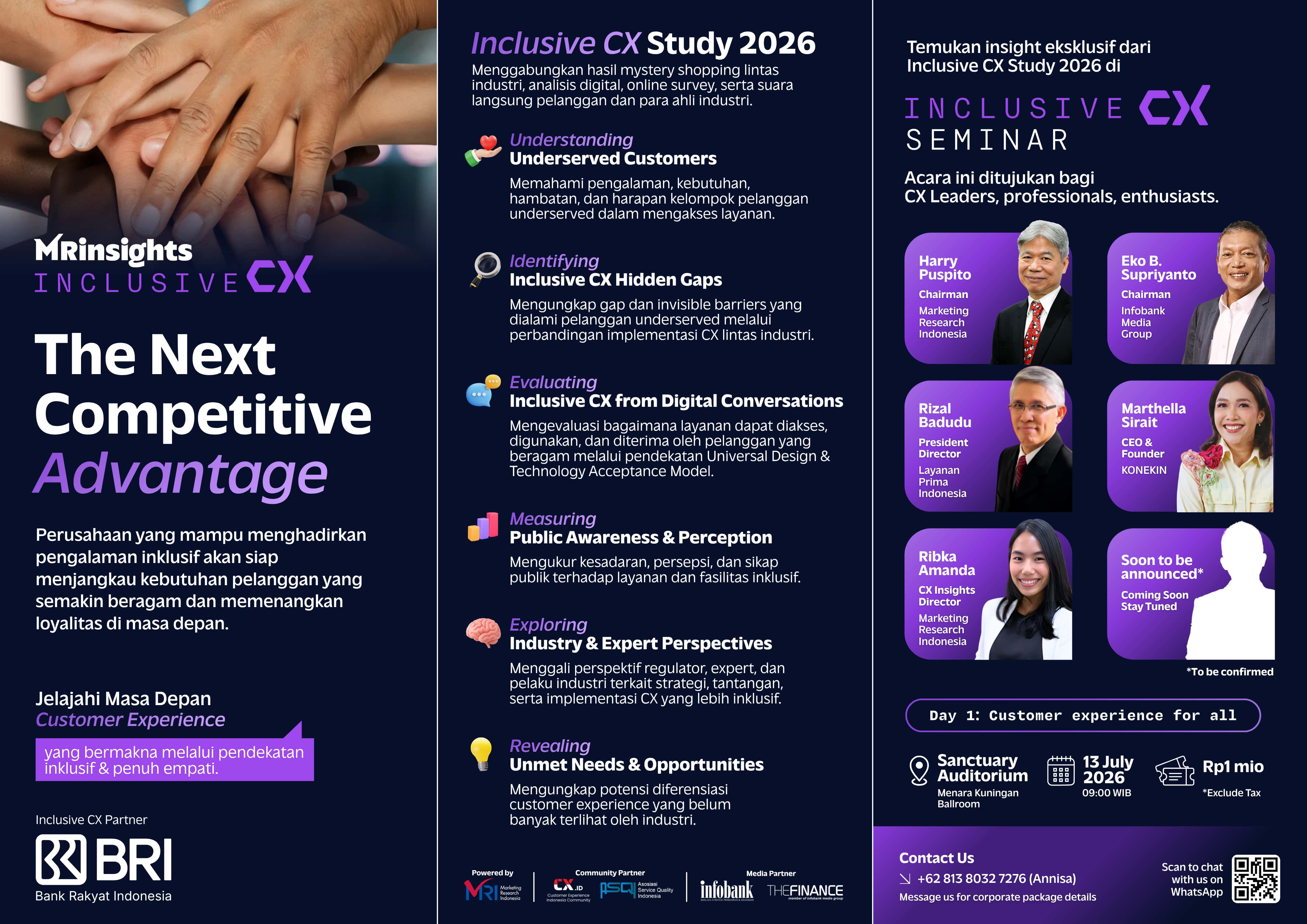 MRInsights 2026 | Inclusive CX Seminar | CX For All